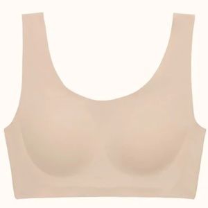 Third Love Smoothing Scoop Wireless Bra - SMALL Light Taupe NWT
